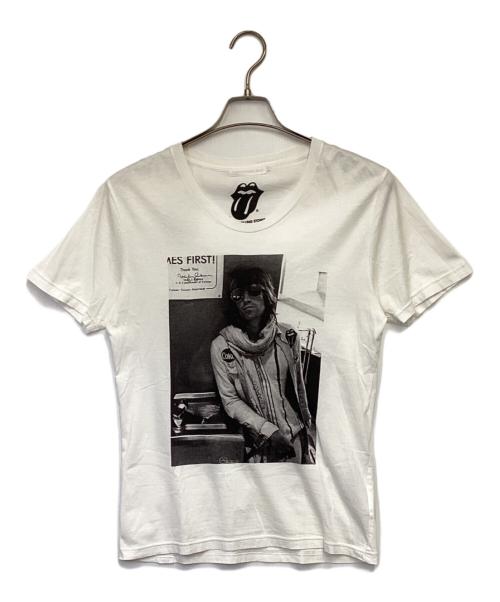 Thee Hysteric XXX（ジィ ヒステリックトリプルエックス）Thee Hysteric XXX (ジィ ヒステリックトリプルエックス) ROLLING STONES (ローリングストーンズ) 半袖Tシャツ ホワイト サイズ:Sの古着・服飾アイテム