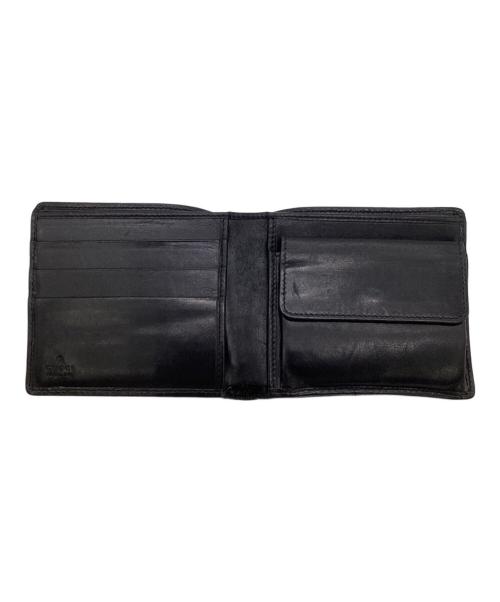 GUCCI（グッチ）GUCCI (グッチ) 2つ折り財布 ブラックの古着・服飾アイテム
