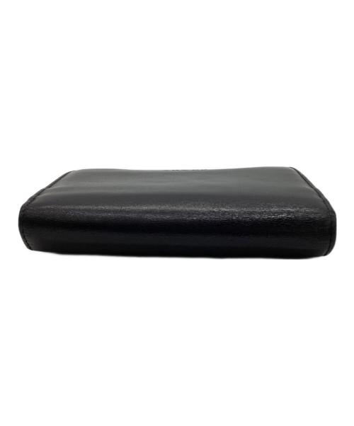 PRADA（プラダ）PRADA (プラダ) 3つ折り財布 ブラックの古着・服飾アイテム