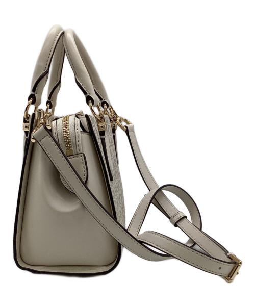 MICHAEL KORS（マイケル・コース）MICHAEL KORS (マイケル・コース) MARILYN（マリリン）スモールロゴ 2WAYバッグ アイボリーの古着・服飾アイテム