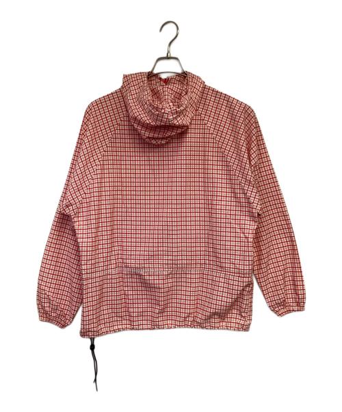 L.L.Bean（エルエルビーン）L.L.Bean (エルエルビーン) アノラックパーカー ホワイト×レッド サイズ:S REGの古着・服飾アイテム