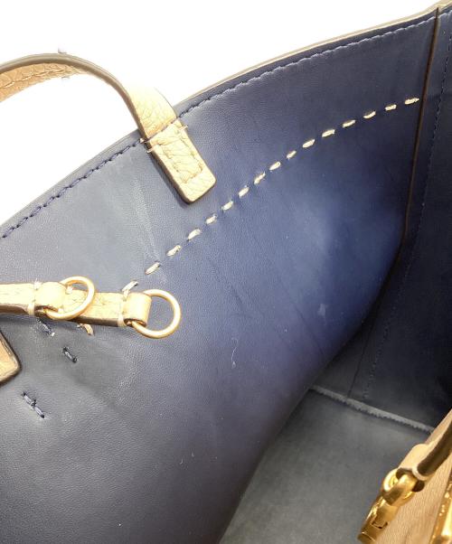 TORY BURCH（トリーバーチ）TORY BURCH (トリーバーチ) トートバッグ ベージュの古着・服飾アイテム