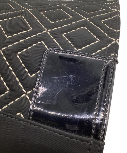 TORY BURCH（トリーバーチ）TORY BURCH (トリーバーチ) キルティングトートバッグ ブラックの古着・服飾アイテム