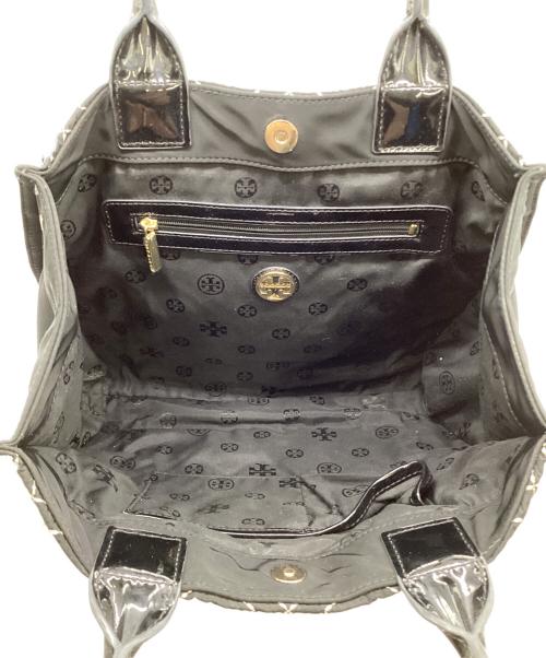 TORY BURCH（トリーバーチ）TORY BURCH (トリーバーチ) キルティングトートバッグ ブラックの古着・服飾アイテム