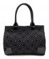 TORY BURCH (トリーバーチ) キルティングトートバッグ ブラック：7000円