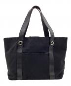 BVLGARIブルガリ）の古着「ロゴマニア トートバッグ」｜ブラック