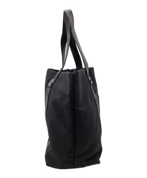 BVLGARI（ブルガリ）BVLGARI (ブルガリ) ロゴマニア トートバッグ ブラックの古着・服飾アイテム