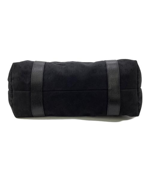 BVLGARI（ブルガリ）BVLGARI (ブルガリ) ロゴマニア トートバッグ ブラックの古着・服飾アイテム