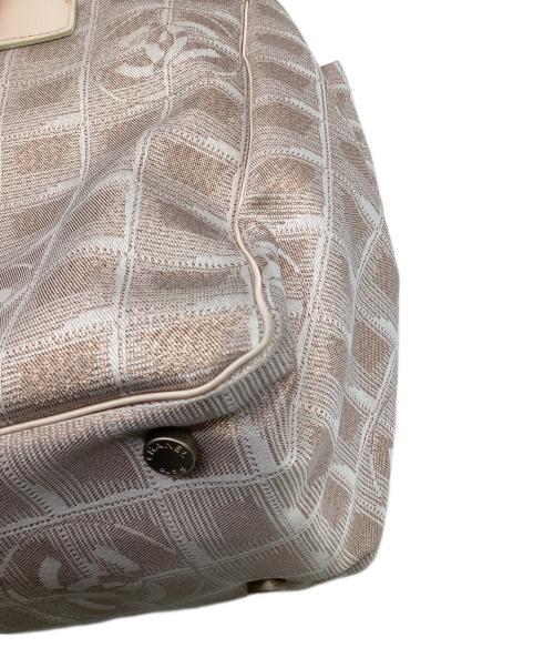 CHANEL（シャネル）CHANEL (シャネル) ニュートラベルライントートPM ピンクの古着・服飾アイテム