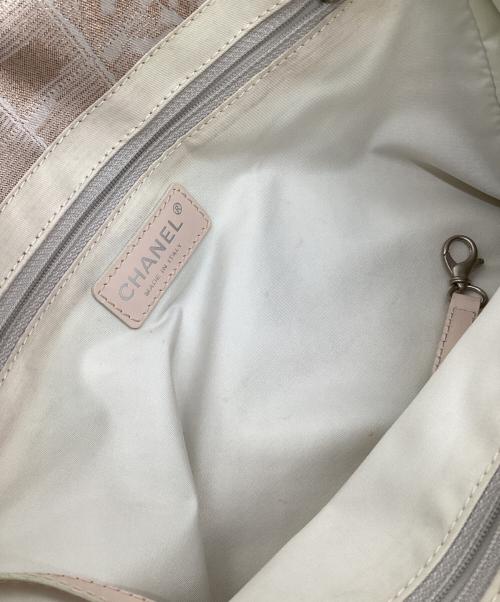 CHANEL（シャネル）CHANEL (シャネル) ニュートラベルライントートPM ピンクの古着・服飾アイテム