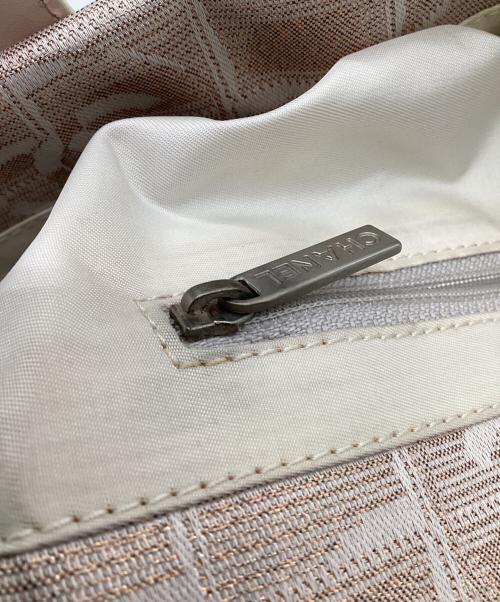 CHANEL（シャネル）CHANEL (シャネル) ニュートラベルライントートPM ピンクの古着・服飾アイテム