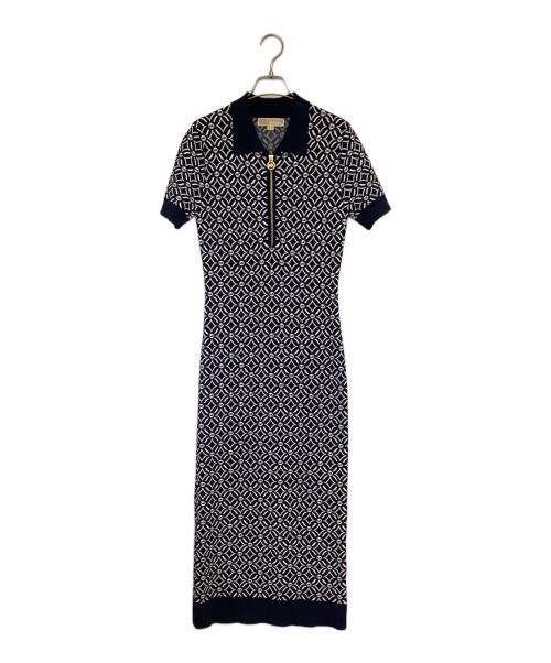 MICHAEL KORS（マイケル・コース）MICHAEL KORS (マイケル・コース) ニットワンピース ネイビー サイズ:Sの古着・服飾アイテム