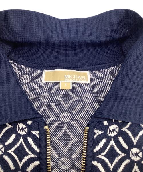 MICHAEL KORS（マイケル・コース）MICHAEL KORS (マイケル・コース) ニットワンピース ネイビー サイズ:Sの古着・服飾アイテム