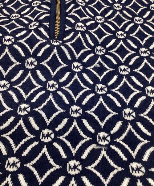 MICHAEL KORS（マイケル・コース）MICHAEL KORS (マイケル・コース) ニットワンピース ネイビー サイズ:Sの古着・服飾アイテム