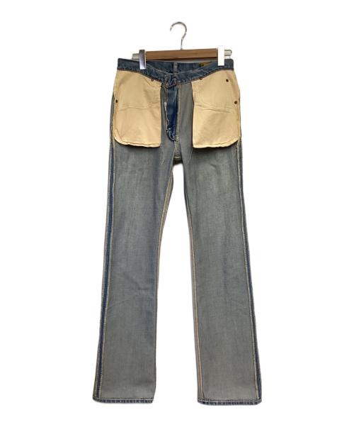 LEE（リー）LEE (リー) 復刻 1102 RIDERS ブーツカット デニムパンツ インディゴ サイズ:W32の古着・服飾アイテム
