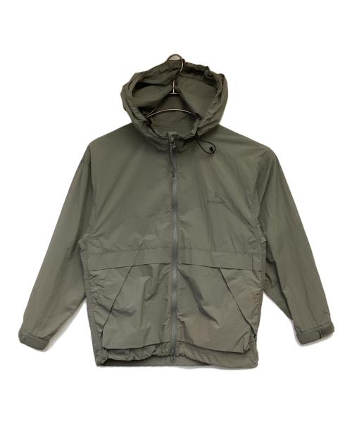 Snow peak（スノーピーク）Snow peak (スノーピーク) URBAN RESEARCH DOORS (アーバンリサーチドアーズ) Nylon Tussah Jacket（ナイロン タッサー ジャケット） グレー サイズ:1の古着・服飾アイテム