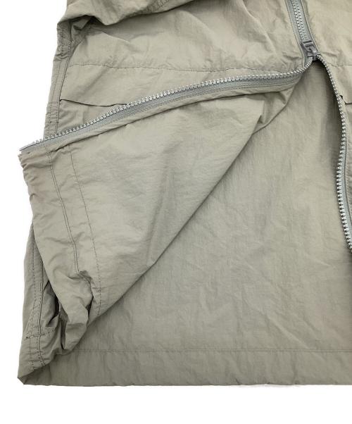 Snow peak（スノーピーク）Snow peak (スノーピーク) URBAN RESEARCH DOORS (アーバンリサーチドアーズ) Nylon Tussah Jacket（ナイロン タッサー ジャケット） グレー サイズ:1の古着・服飾アイテム