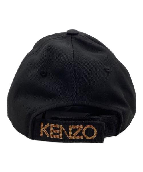 KENZO（ケンゾー）KENZO (ケンゾー) TIGER CAP（タイガー キャップ） ブラック×レッド サイズ:Uの古着・服飾アイテム