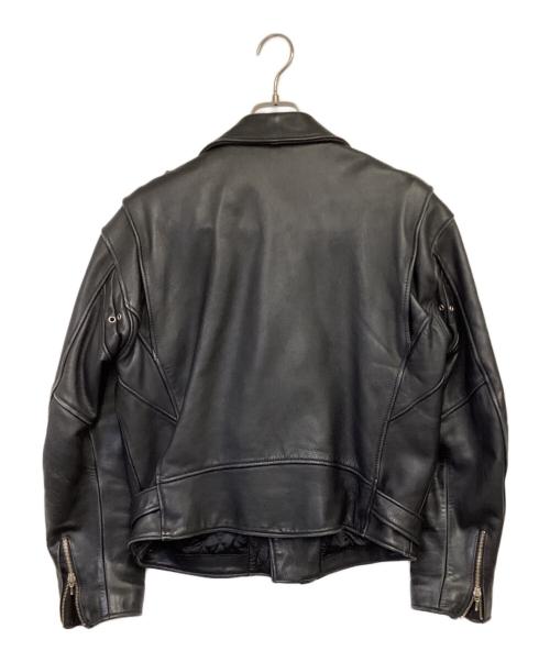 HARLEY-DAVIDSON（ハーレーダビッドソン）HARLEY-DAVIDSON (ハーレーダビッドソン) ダブル ライダース ジャケット ブラック サイズ:XLの古着・服飾アイテム