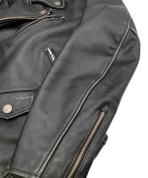 HARLEY-DAVIDSON（ハーレーダビッドソン）HARLEY-DAVIDSON (ハーレーダビッドソン) ダブル ライダース ジャケット ブラック サイズ:XLの古着・服飾アイテム