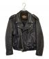 HARLEY-DAVIDSON（ハーレーダビッドソン）の古着「ダブル ライダース ジャケット」｜ブラック