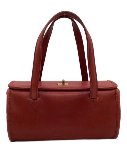COACH（コーチ）COACH (コーチ) ハンドバッグ レッドの古着・服飾アイテム