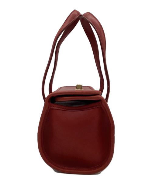 COACH（コーチ）COACH (コーチ) ハンドバッグ レッドの古着・服飾アイテム
