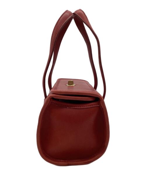 COACH（コーチ）COACH (コーチ) ハンドバッグ レッドの古着・服飾アイテム