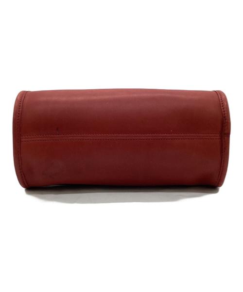 COACH（コーチ）COACH (コーチ) ハンドバッグ レッドの古着・服飾アイテム