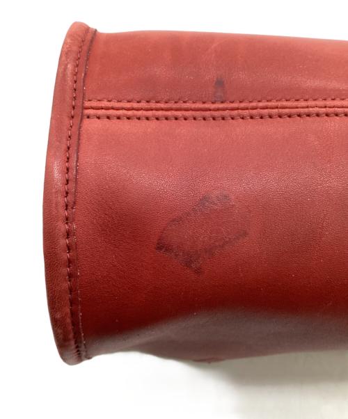 COACH（コーチ）COACH (コーチ) ハンドバッグ レッドの古着・服飾アイテム