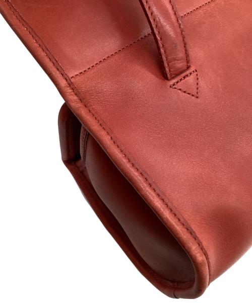 COACH（コーチ）COACH (コーチ) ハンドバッグ レッドの古着・服飾アイテム