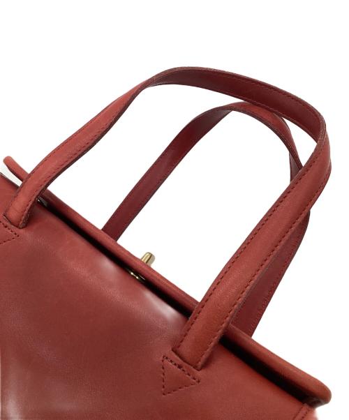 COACH（コーチ）COACH (コーチ) ハンドバッグ レッドの古着・服飾アイテム