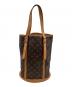 LOUIS VUITTON (ルイ ヴィトン) モノグラム バケットGM トートバッグ：30000円