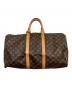LOUIS VUITTON (ルイ ヴィトン) モノグラム キーポル50 ボストンバッグ：63000円
