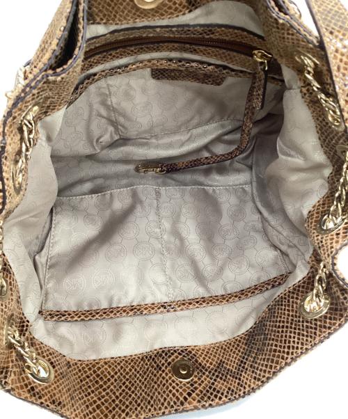 MICHAEL KORS（マイケル・コース）MICHAEL KORS (マイケル・コース) 2WAYバッグ ブラウンの古着・服飾アイテム
