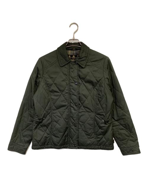 Barbour（バブアー）Barbour (バブアー) NEWMARKET SPORT（ニューマーケットスポーツ）キルティングジャケット グリーン サイズ:UK14の古着・服飾アイテム