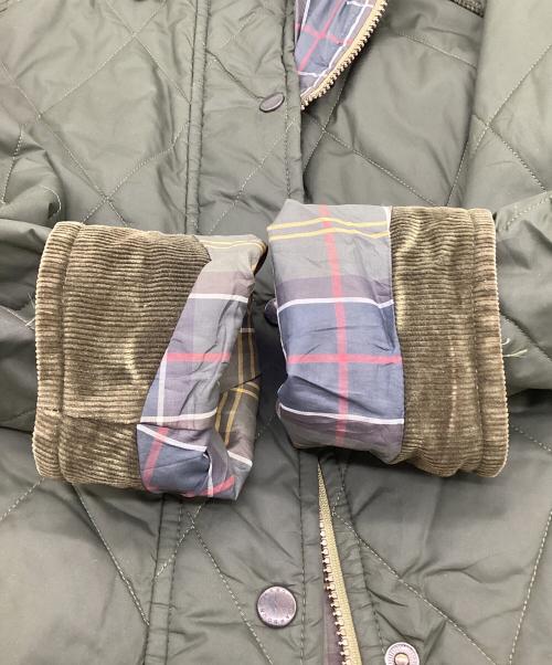 Barbour（バブアー）Barbour (バブアー) NEWMARKET SPORT（ニューマーケットスポーツ）キルティングジャケット グリーン サイズ:UK14の古着・服飾アイテム