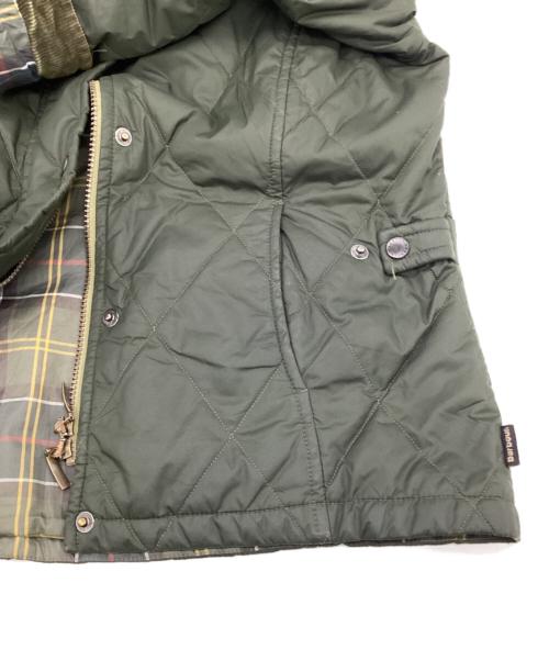 Barbour（バブアー）Barbour (バブアー) NEWMARKET SPORT（ニューマーケットスポーツ）キルティングジャケット グリーン サイズ:UK14の古着・服飾アイテム