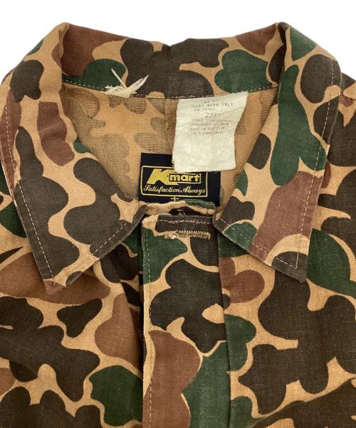 Kmart（ケーマート）Kmart (ケーマート) ダックハンターカモ ジャケット グリーン×ブラウン サイズ:LARGEの古着・服飾アイテム