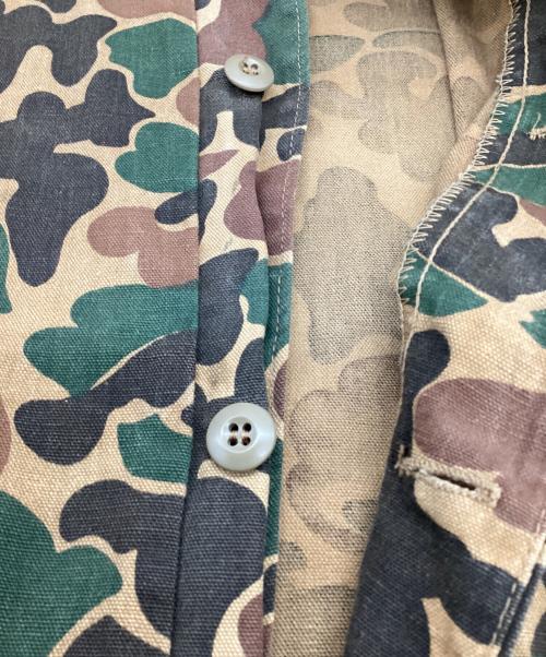 Kmart（ケーマート）Kmart (ケーマート) ダックハンターカモ ジャケット グリーン×ブラウン サイズ:LARGEの古着・服飾アイテム