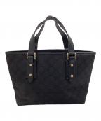 GUCCIグッチ）の古着「ハンドバッグ」｜ブラック