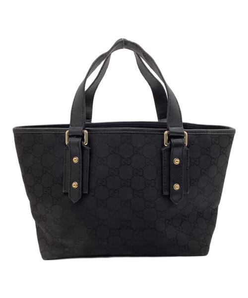GUCCI（グッチ）GUCCI (グッチ) ハンドバッグ ブラックの古着・服飾アイテム