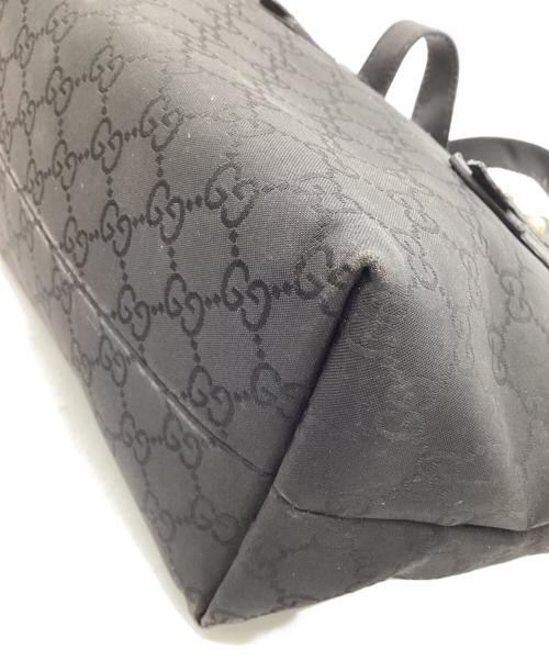 GUCCI（グッチ）GUCCI (グッチ) ハンドバッグ ブラックの古着・服飾アイテム