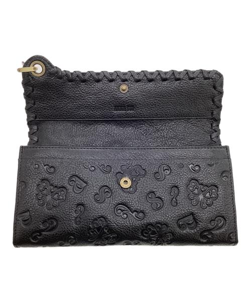 ANNA SUI（アナスイ）ANNA SUI (アナスイ) 長財布 ブラックの古着・服飾アイテム