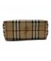 中古・古着 BURBERRY (バーバリー) ハンドバッグ ベージュ×レッド：27000円