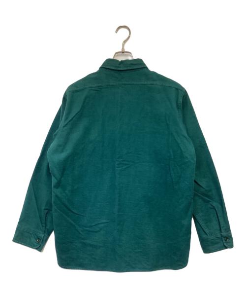 WOOLRICH（ウールリッチ）WOOLRICH (ウールリッチ) シャモアクロスシャツ グリーン サイズ:Lの古着・服飾アイテム