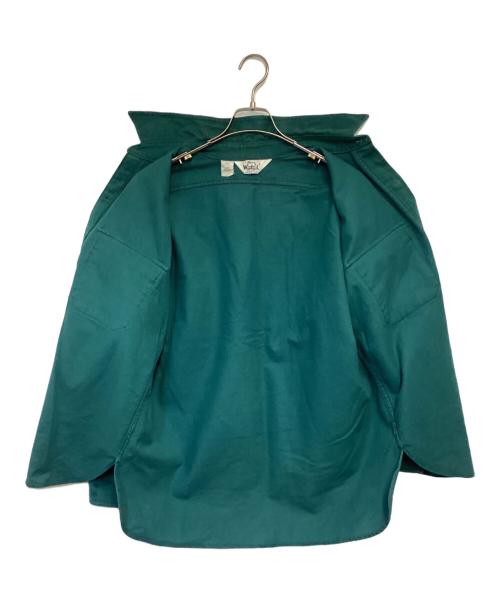 WOOLRICH（ウールリッチ）WOOLRICH (ウールリッチ) シャモアクロスシャツ グリーン サイズ:Lの古着・服飾アイテム