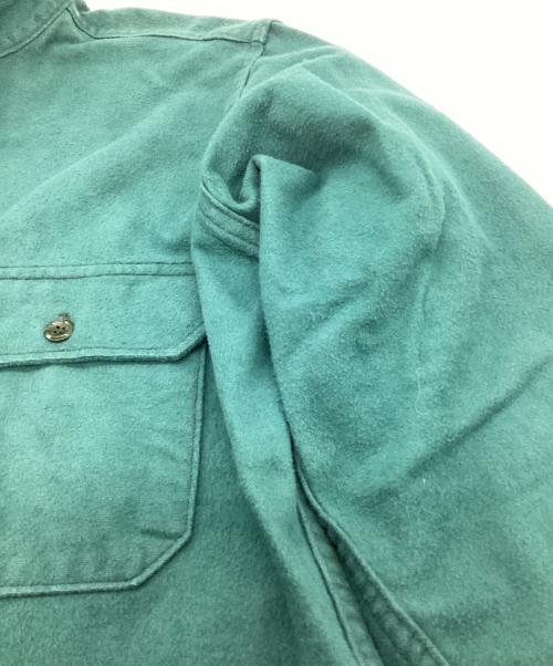 WOOLRICH（ウールリッチ）WOOLRICH (ウールリッチ) シャモアクロスシャツ グリーン サイズ:Lの古着・服飾アイテム