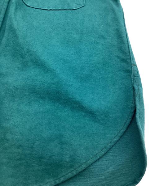 WOOLRICH（ウールリッチ）WOOLRICH (ウールリッチ) シャモアクロスシャツ グリーン サイズ:Lの古着・服飾アイテム