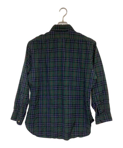 PENDLETON（ペンドルトン）PENDLETON (ペンドルトン) 長袖 BDシャツ ネイビー×グリーン サイズ:Lの古着・服飾アイテム